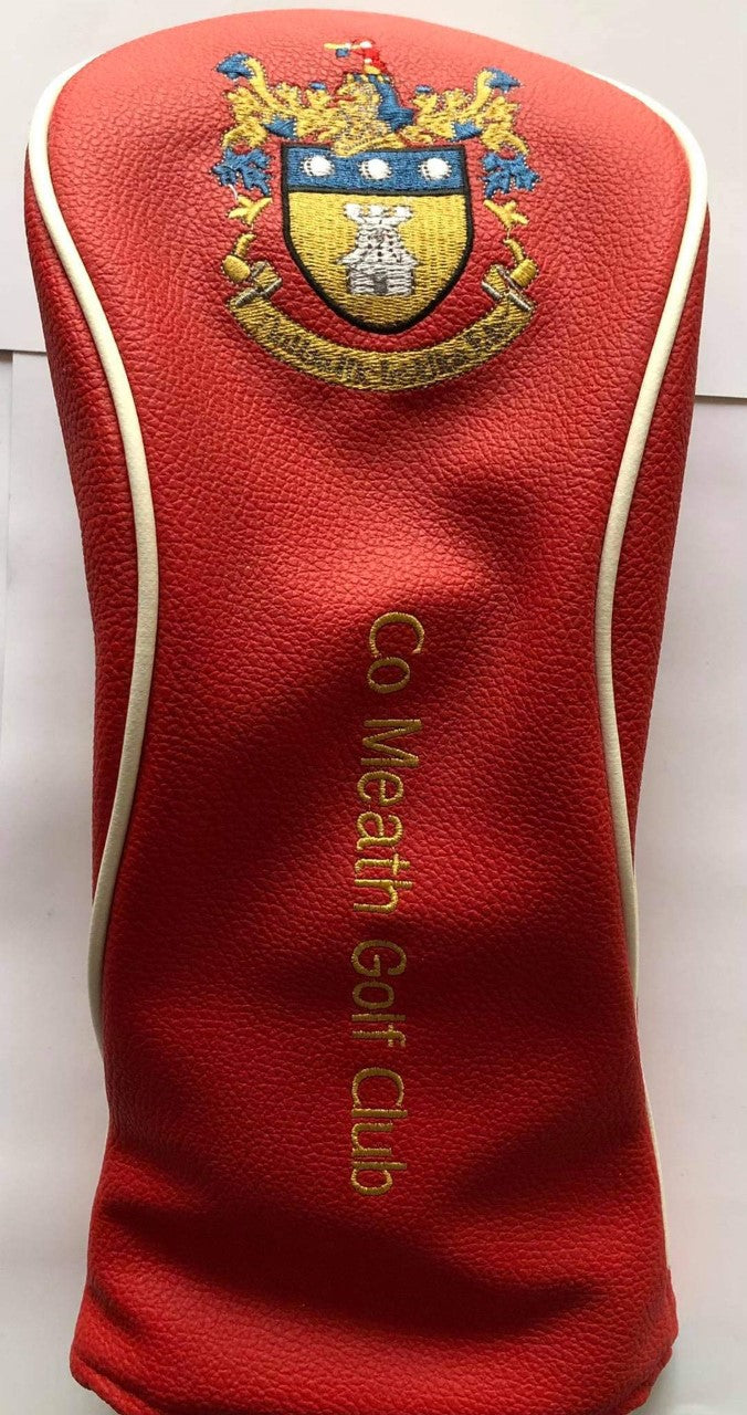 Crested Headcover Red